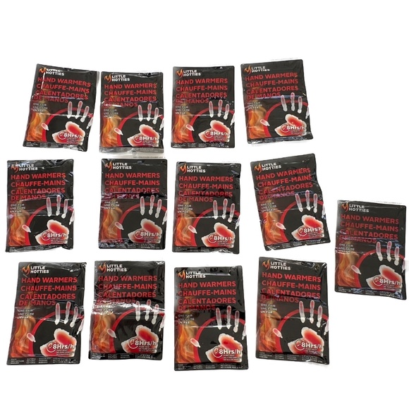 Little Hotties Hand Warmers 8 hours of Heat Shake Activated 13 Pairs - Picture 1 of 3